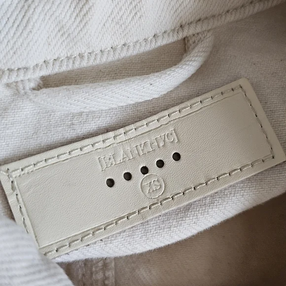 BLANKNYC Sacha Fringed Denim Jacket XS NWT Anthropologie Exclusive Boho Western - Picture 13 of 16